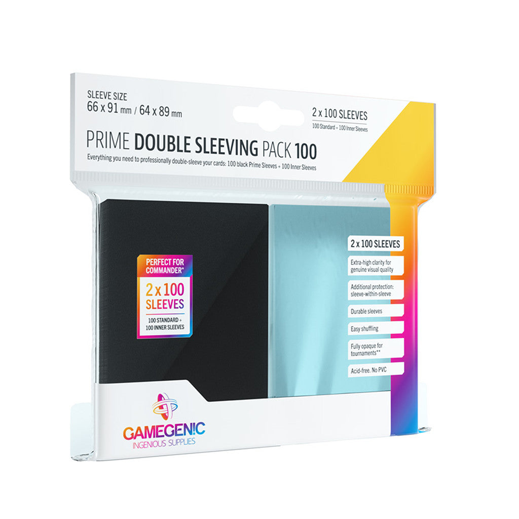 Gamegenic Prime Double Sleeving Pack | Anubis Games and Hobby