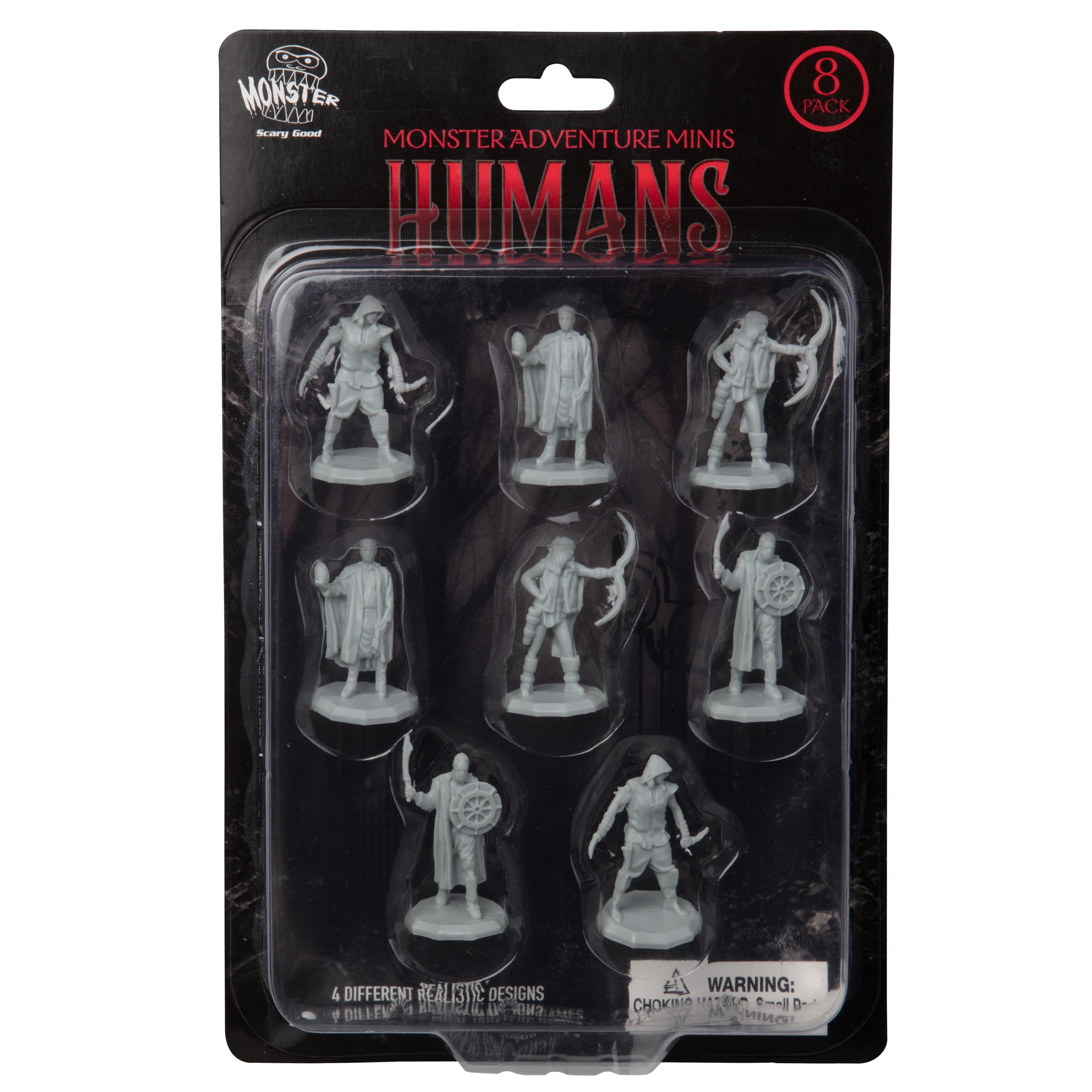 8Pack Humans Unpainted | Anubis Games and Hobby