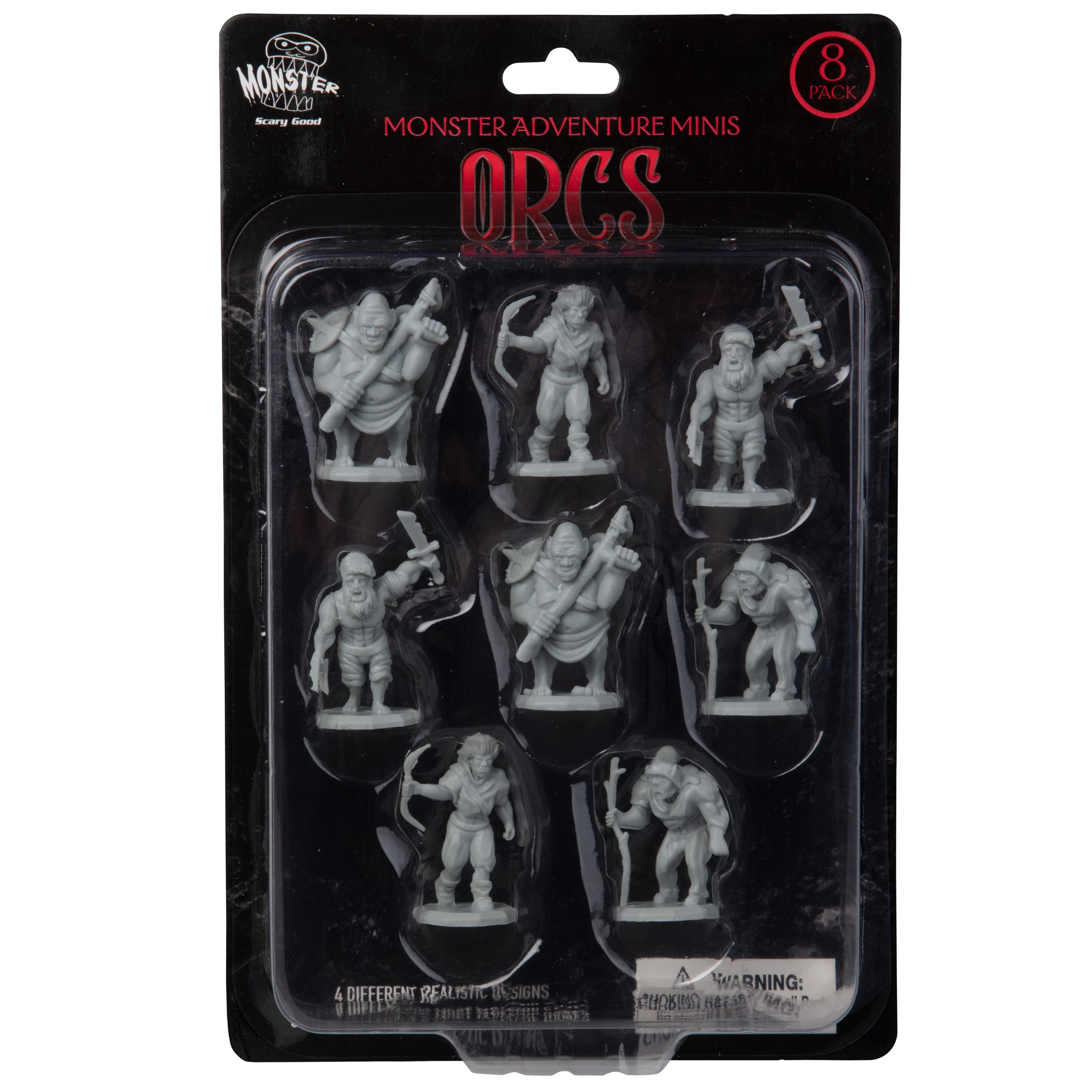 8Pack Orcs Unpainted | Anubis Games and Hobby