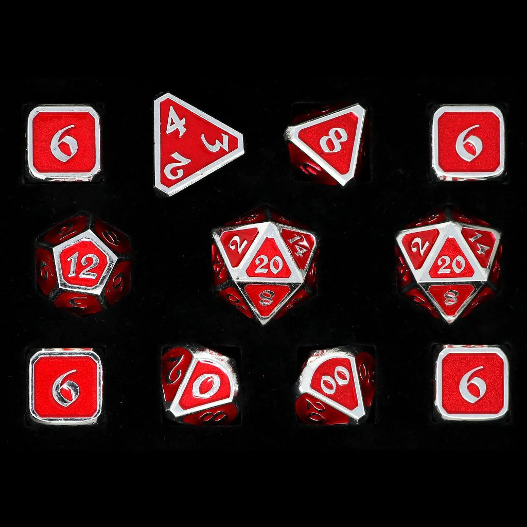 Mythica Platinum Ruby Metal 11 Set | Anubis Games and Hobby