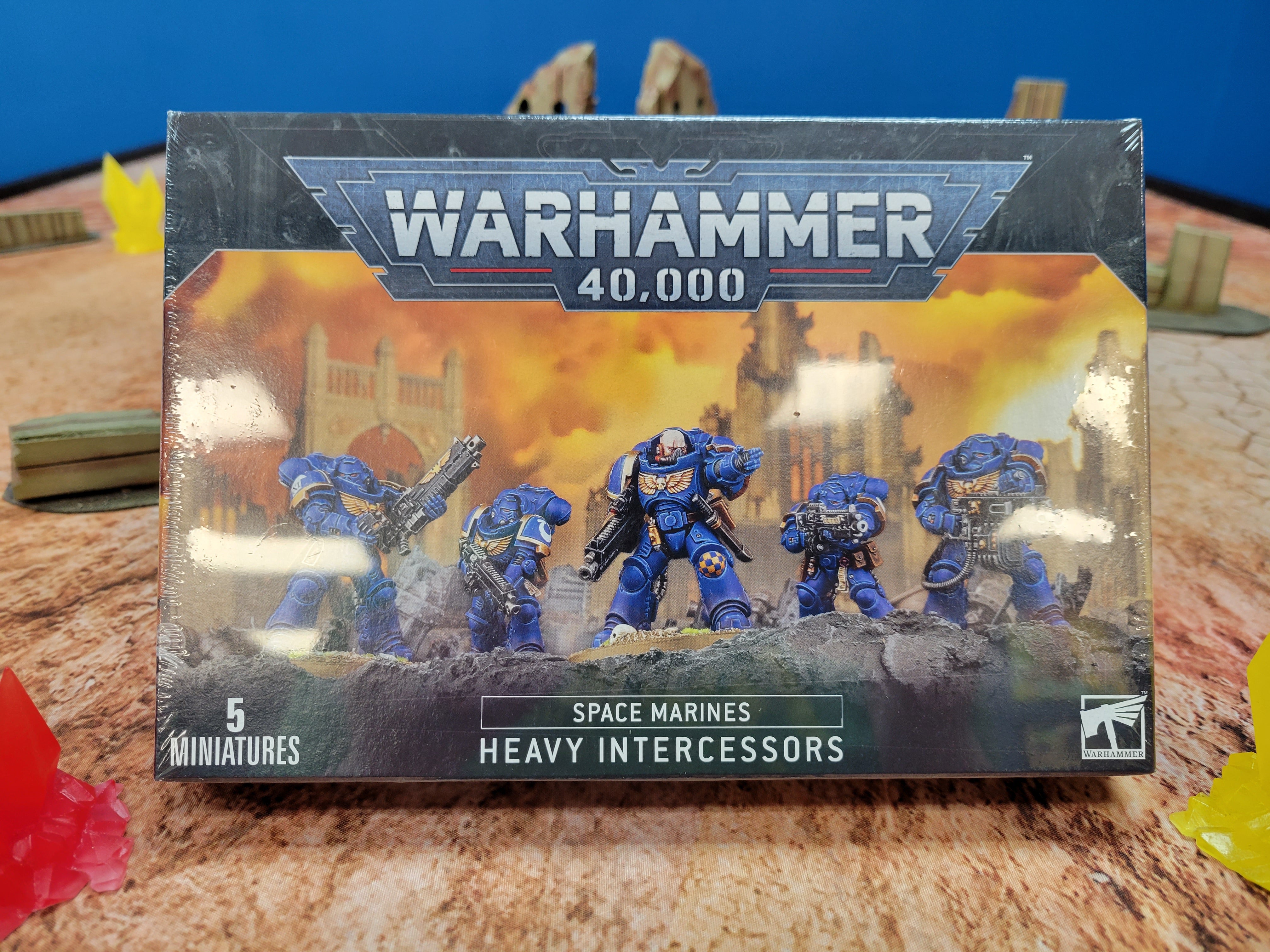 Space Marines Heavy Intercessors | Anubis Games and Hobby
