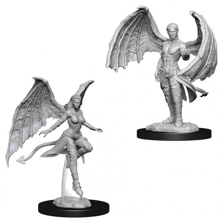 Miniatures: Succubus & Incubus - Unpainted | Anubis Games and Hobby