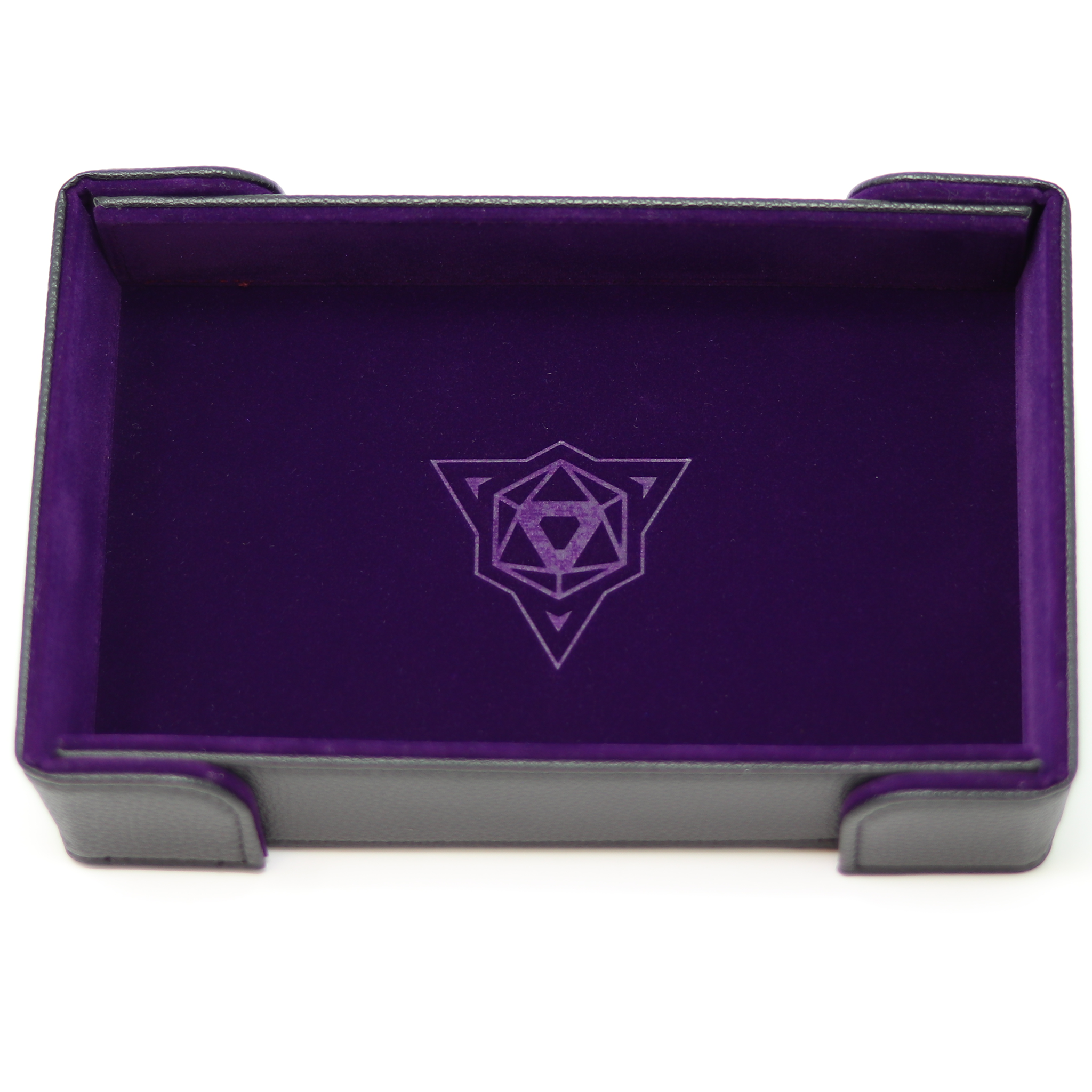 Magnetic Rectangle Tray Purple Velvet | Anubis Games and Hobby