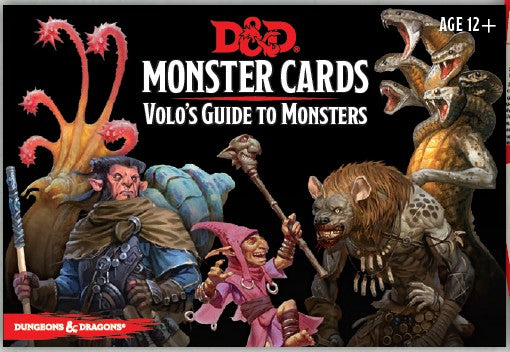 D&D  Volos Guide to Monsters Cards | Anubis Games and Hobby