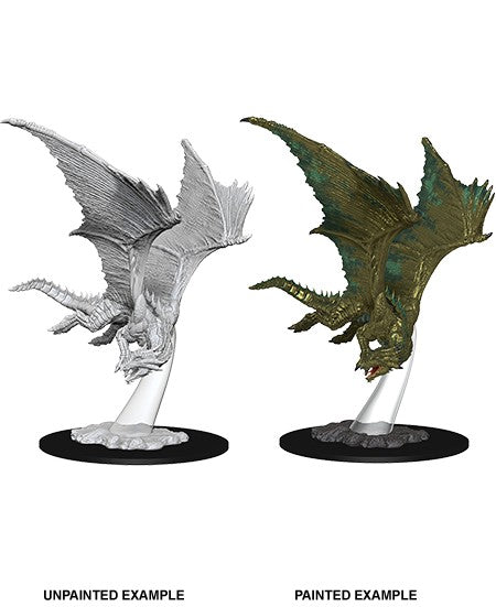 D&D Nolzur's Marvelous Miniatures - Young Bronze Dragon | Anubis Games and Hobby