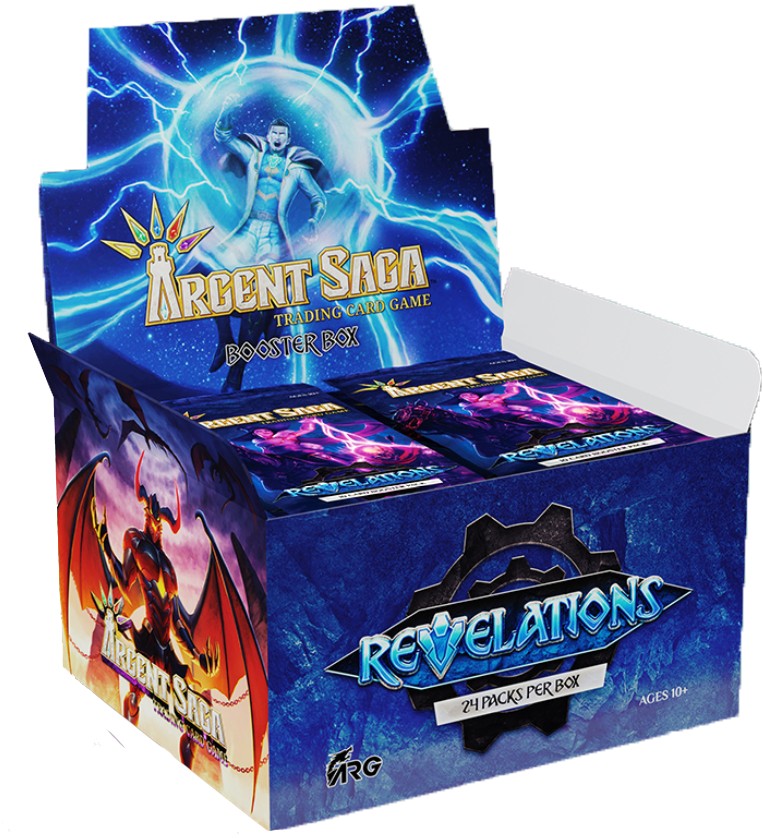 Argent Saga Trading Card Game Revelations Booster Box | Anubis Games and Hobby