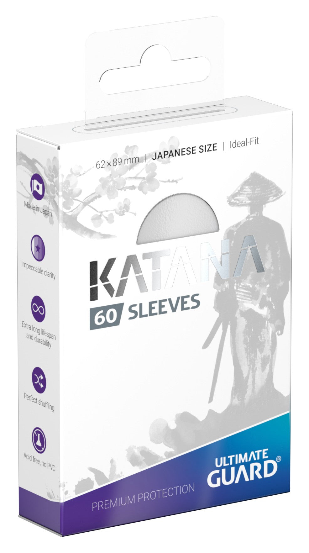 UG Japanese Katana - White 60ct | Anubis Games and Hobby