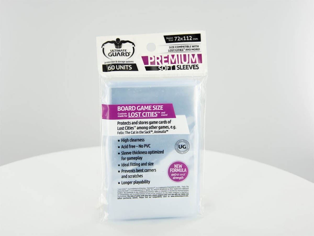 Premium Board Game Sleeves 60ct | Anubis Games and Hobby