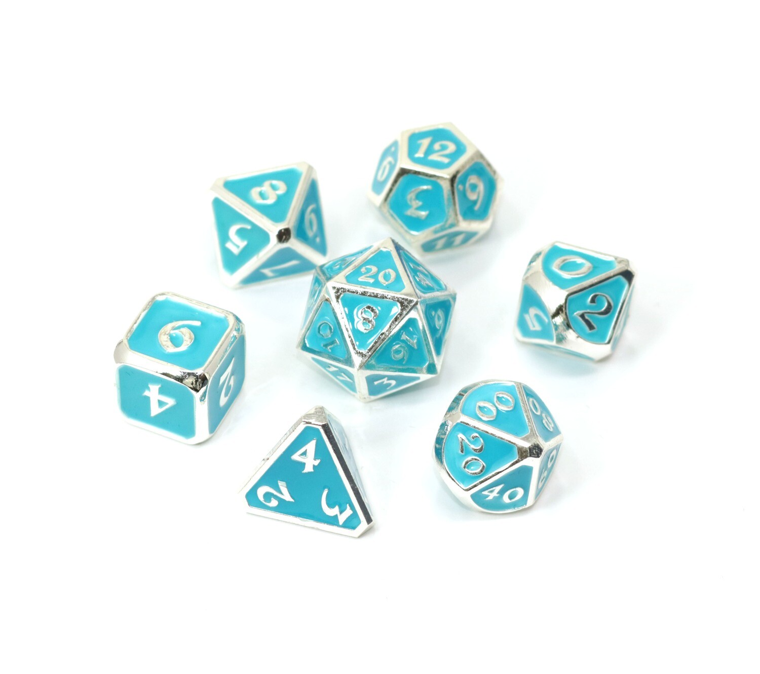 AfterDark Neon Rain - RPG Dice | Anubis Games and Hobby