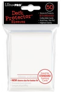 UP Standard Sleeves 50ct - White | Anubis Games and Hobby