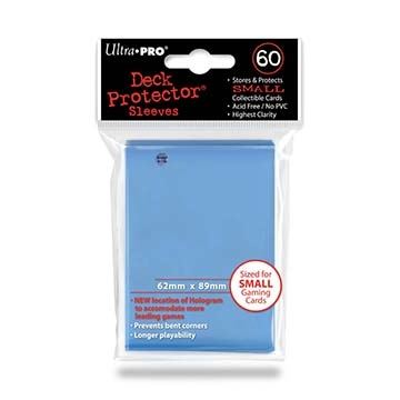 UP Small Sleeves 60ct - Lt Blue | Anubis Games and Hobby