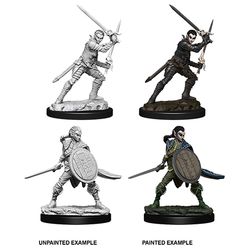 Pathfinder Deep Cuts: Female Elf Fighter - Unpainted | Anubis Games and Hobby