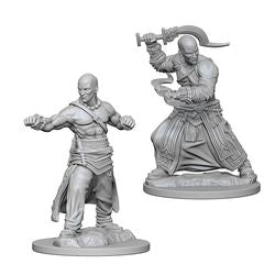 Pathfinder Deep Cuts: Human Male Monk - Unpainted | Anubis Games and Hobby