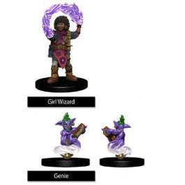 Wardling Painted Girl Wizard & Genie | Anubis Games and Hobby