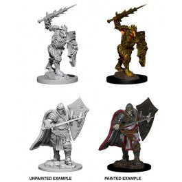 Nolzur's Marvelous Miniatures: Death Knight & Helmed Horror - Unpainted | Anubis Games and Hobby