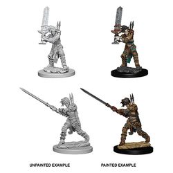 Pathfinder Deep Cuts: Female Human Barbarian - Unpainted | Anubis Games and Hobby