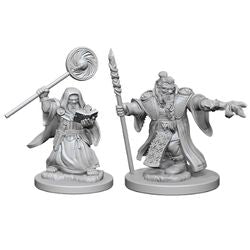 Nolzur's Marvelous Miniatures: Male Dwarf Wizard - Unpainted | Anubis Games and Hobby