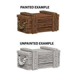 Pathfinder Deep Cuts: Crates - Unpainted | Anubis Games and Hobby