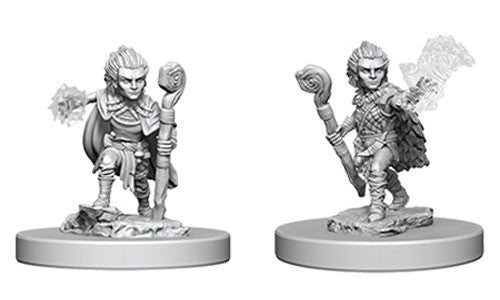 Pathfinder Deep Cuts: Gnome Male Druid - Unpainted | Anubis Games and Hobby