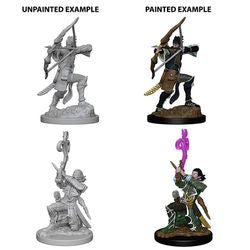 Nolzur's Marvelous Miniatures: Male Elf Bard - Unpainted | Anubis Games and Hobby