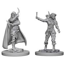 Pathfinder Deep Cuts: Human Female Rogue - Unpainted | Anubis Games and Hobby