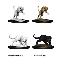 Nolzur's Marvelous Miniatures: Panther & Leopard | Anubis Games and Hobby