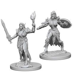 Pathfinder Deep Cuts: Elf Female Fighter - Unpainted | Anubis Games and Hobby