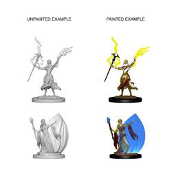 Nolzur's Marvelous Miniatures: Female Elf Wizard - Unpainted | Anubis Games and Hobby