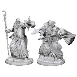 Nolzur's Marvelous Miniatures: Human Male Wizard - Unpainted | Anubis Games and Hobby