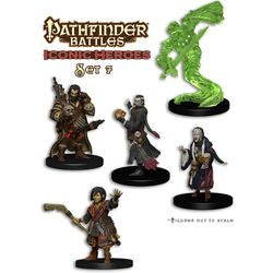 Pathfinder Battles Miniatures Iconic Heroes - Set 7 | Anubis Games and Hobby