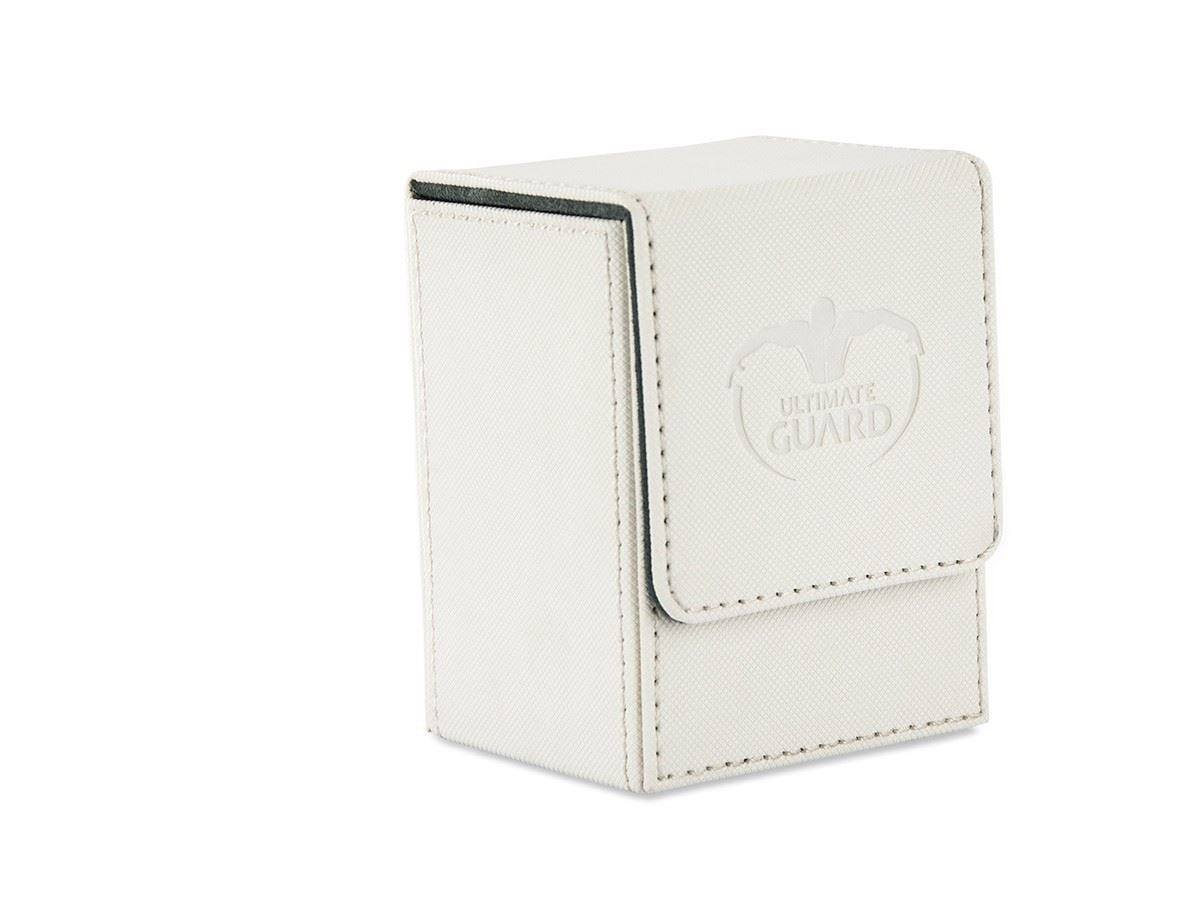 UG Deck Case Flip 80+ Standard White | Anubis Games and Hobby