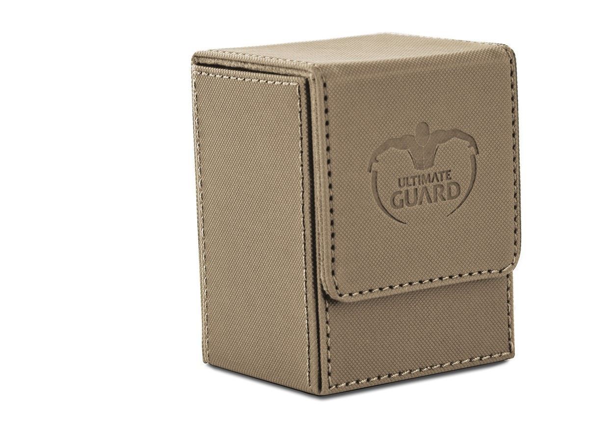 UG Deck Case Flip 80+ Standard Sand | Anubis Games and Hobby