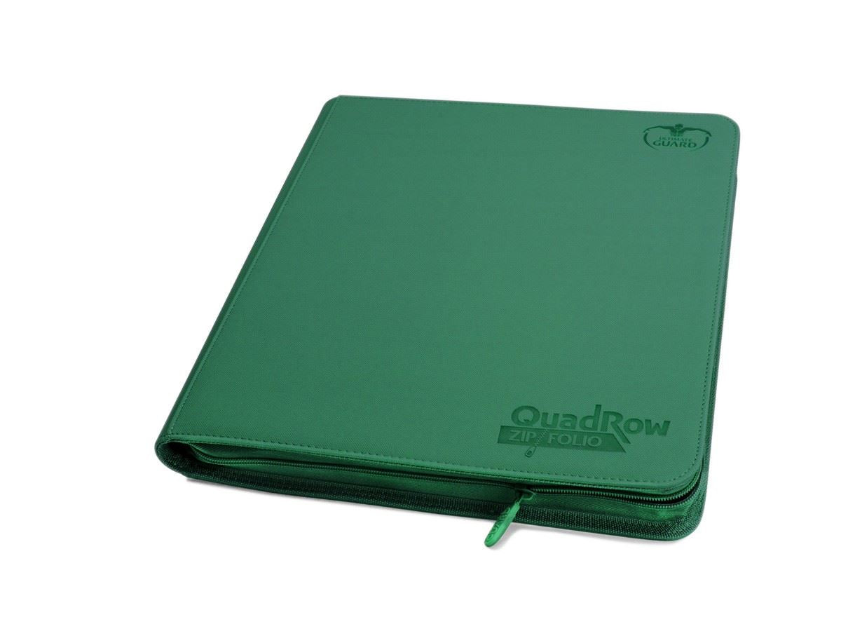 12-Pocket Zipfolio Xenoskin Green | Anubis Games and Hobby