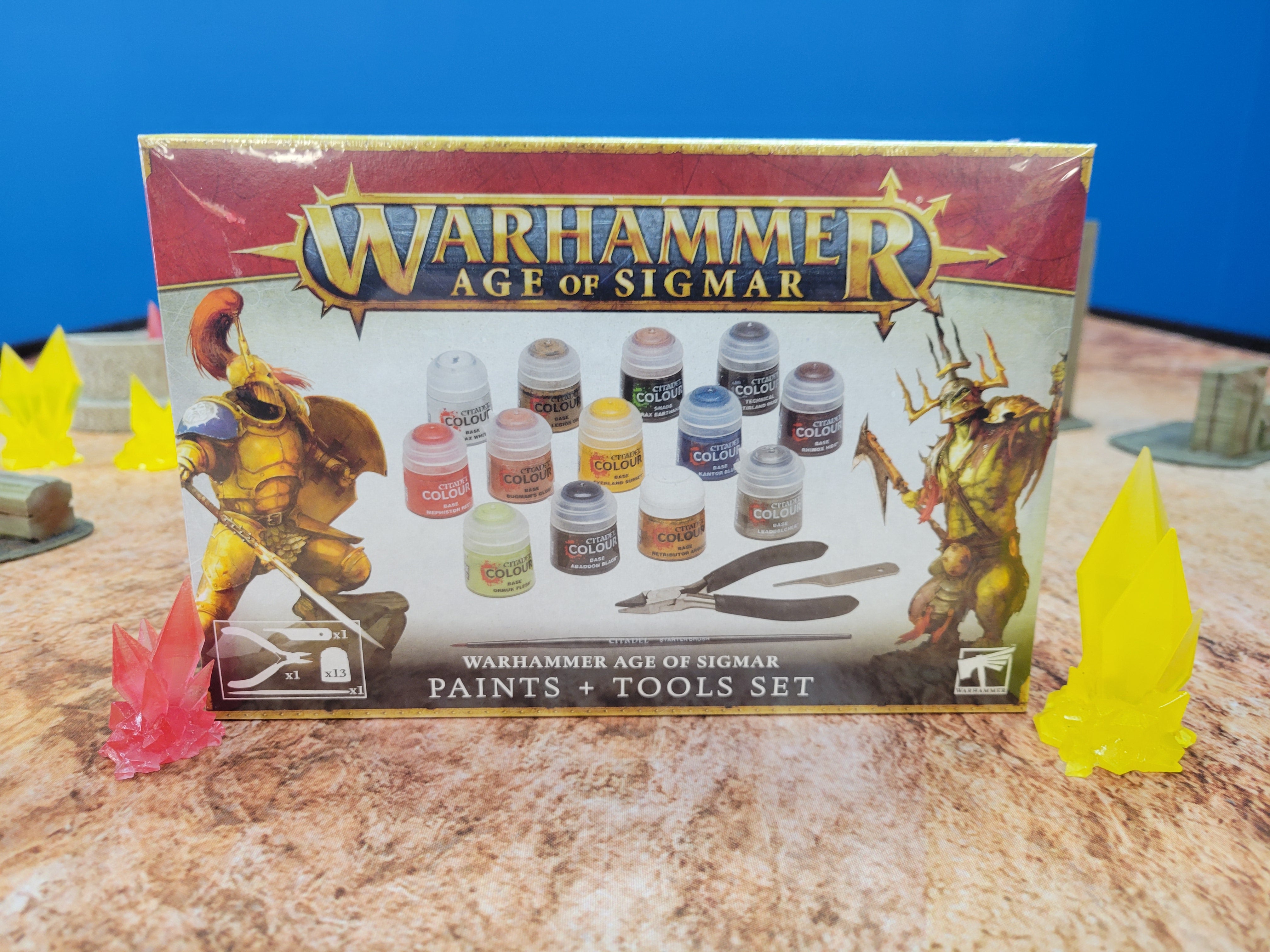 Stormcast Eternals Vindictors & Paint Set | Anubis Games and Hobby