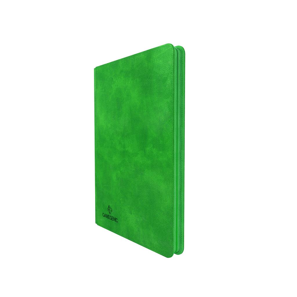Gamegenic Zip Up 18 Pocket Green | Anubis Games and Hobby