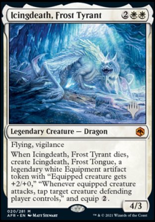 Icingdeath, Frost Tyrant (Promo Pack) [Dungeons & Dragons: Adventures in the Forgotten Realms Promos] | Anubis Games and Hobby