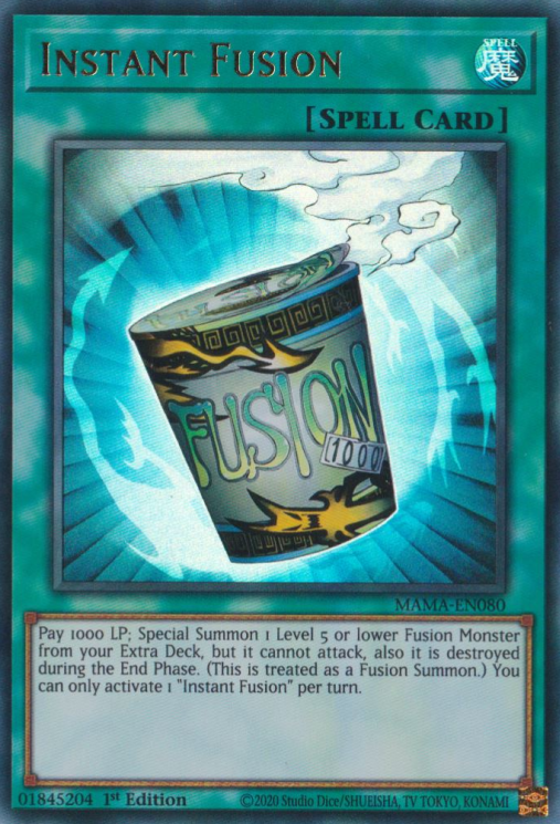 Instant Fusion [MAMA-EN080] Ultra Rare | Anubis Games and Hobby