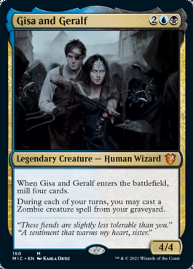 Gisa and Geralf [Innistrad: Midnight Hunt Commander] | Anubis Games and Hobby