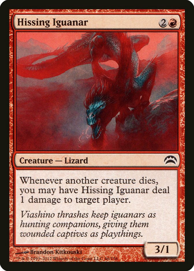 Hissing Iguanar [Planechase 2012] | Anubis Games and Hobby