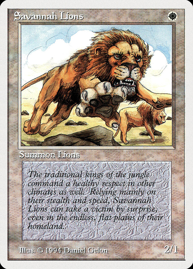 Savannah Lions [Summer Magic / Edgar] | Anubis Games and Hobby