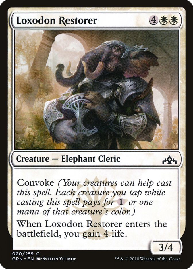 Loxodon Restorer [Guilds of Ravnica] | Anubis Games and Hobby