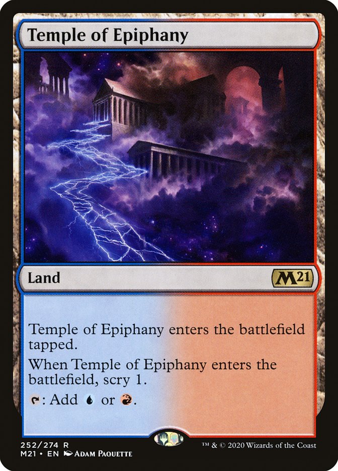 Temple of Epiphany [Core Set 2021] | Anubis Games and Hobby