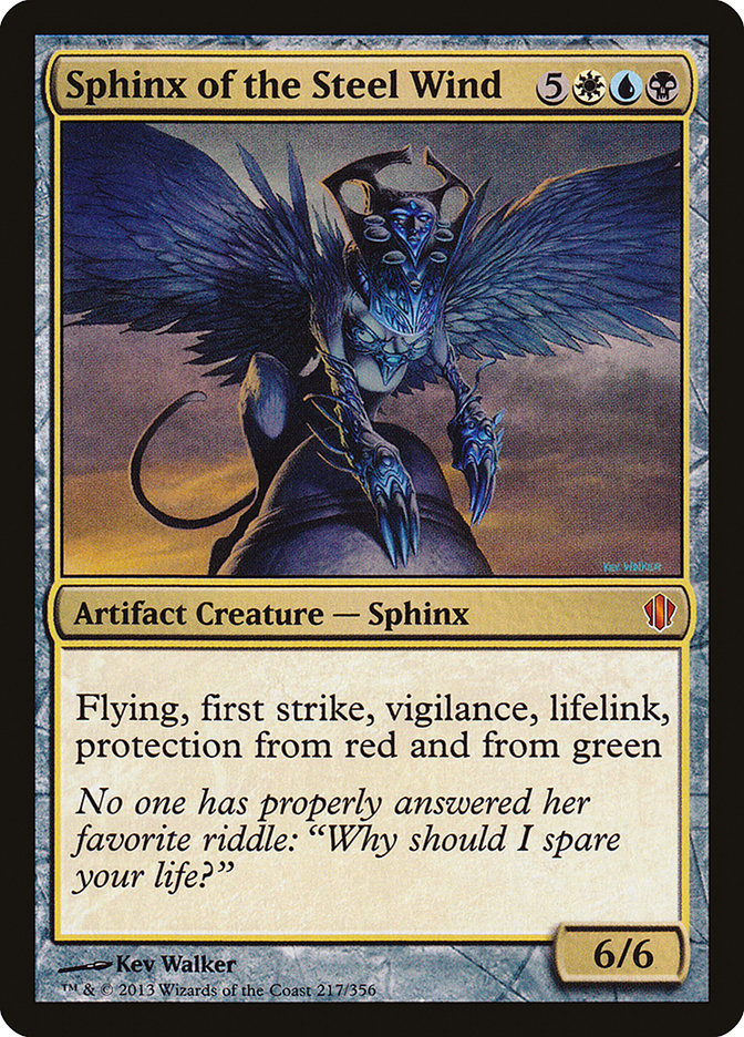 Sphinx of the Steel Wind [Commander 2013] | Anubis Games and Hobby