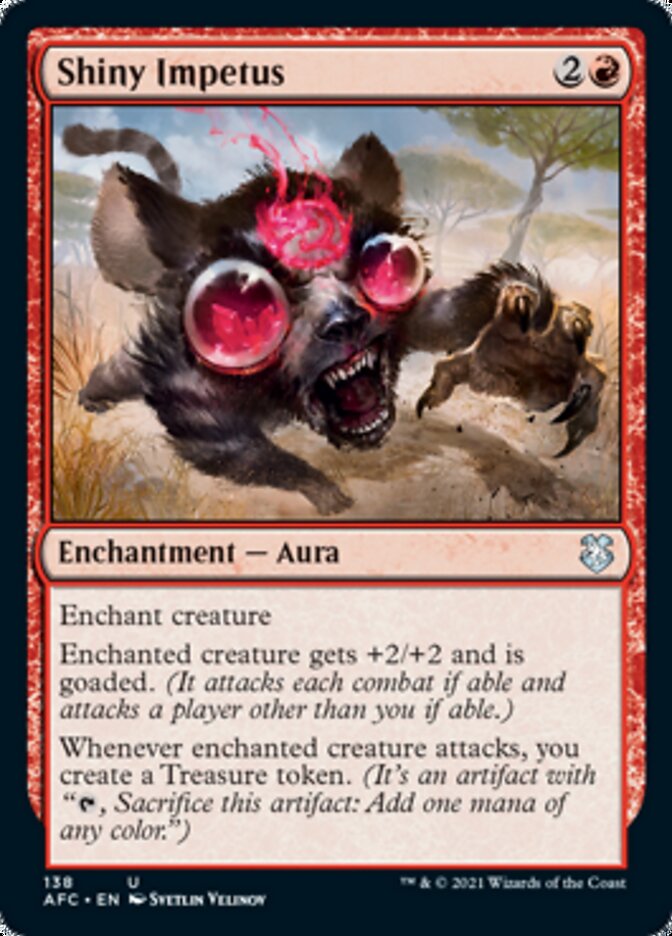 Shiny Impetus [Dungeons & Dragons: Adventures in the Forgotten Realms Commander] | Anubis Games and Hobby