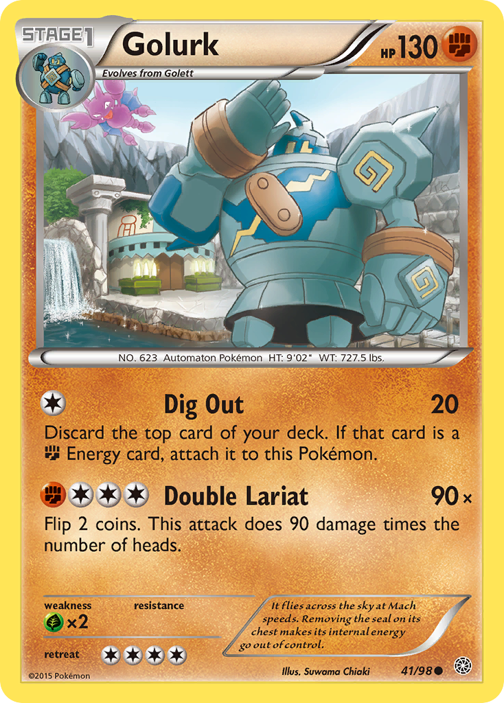 Golurk (41/98) [XY: Ancient Origins] | Anubis Games and Hobby