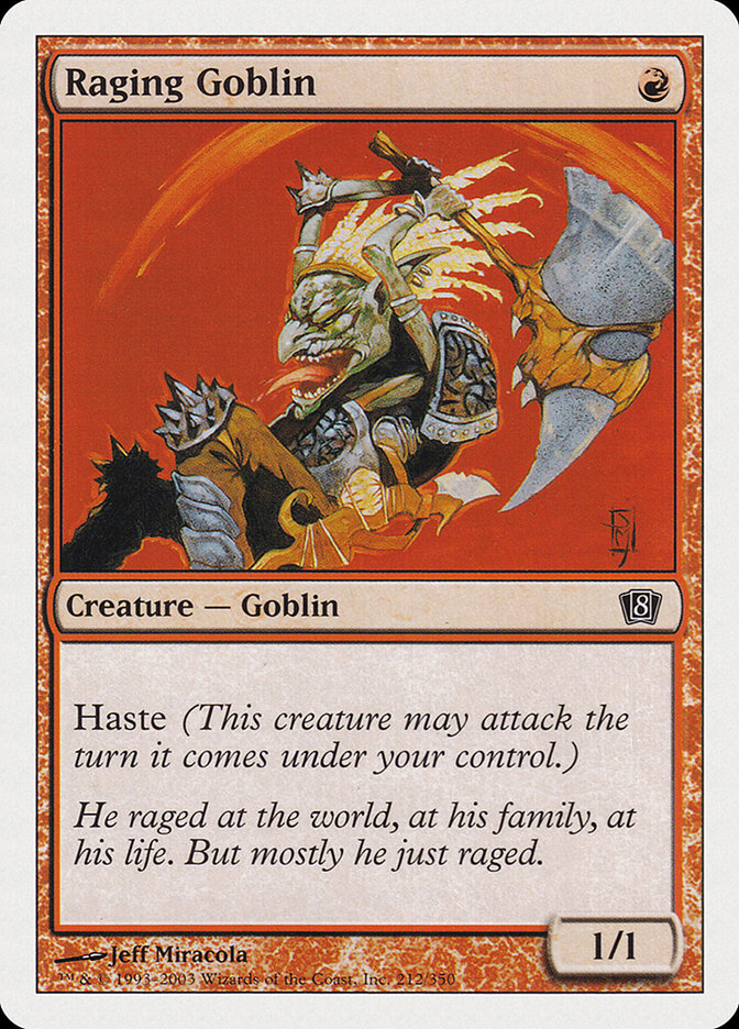 Raging Goblin [Eighth Edition] | Anubis Games and Hobby