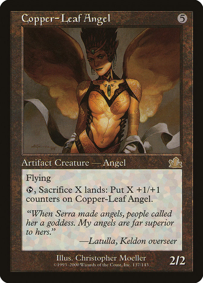 Copper-Leaf Angel [Prophecy] | Anubis Games and Hobby