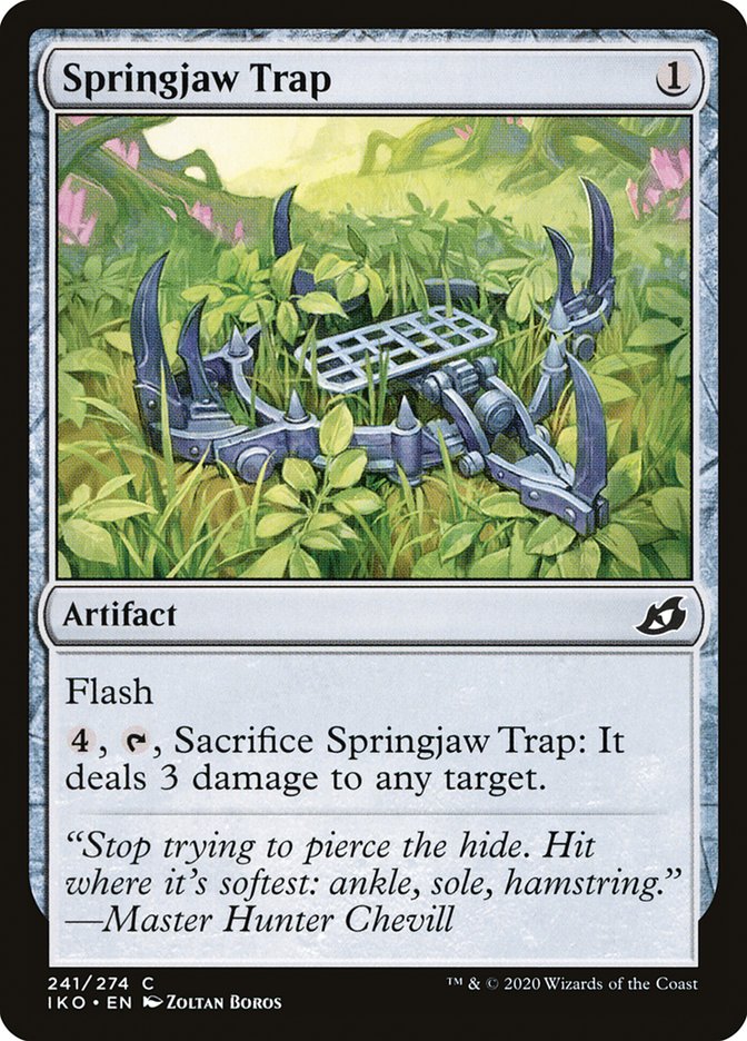 Springjaw Trap [Ikoria: Lair of Behemoths] | Anubis Games and Hobby