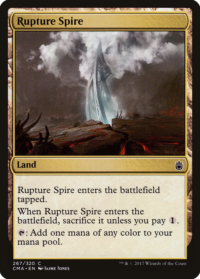 Rupture Spire [Commander Anthology] | Anubis Games and Hobby