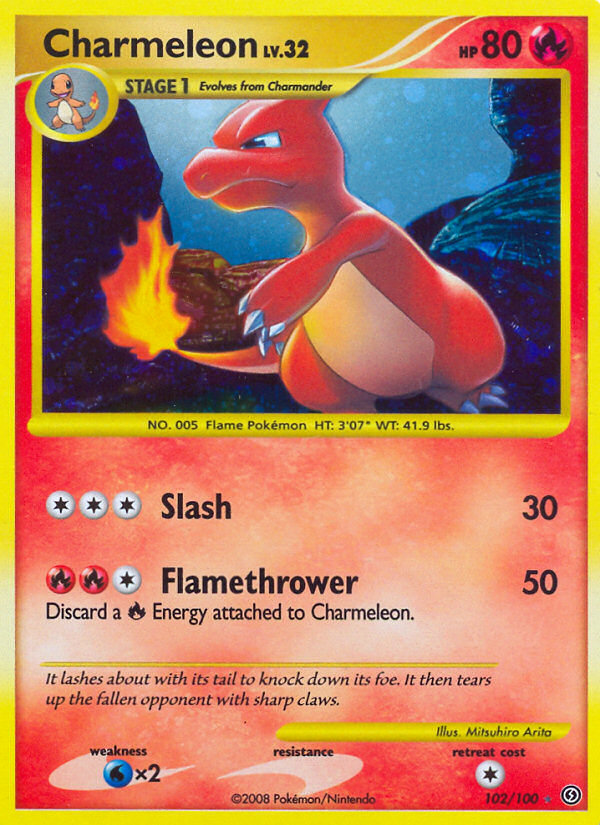 Charmeleon (102/100) [Diamond & Pearl: Stormfront] | Anubis Games and Hobby